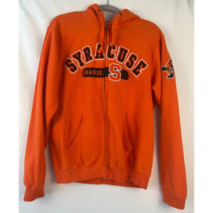 AMERICAN CLASSIC SPORTSWEAR Hoodie Men Orange Size S "SYRACUSE" Jacket Dad Teen